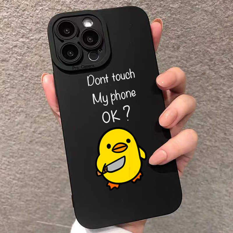 Phone Cases Xr Iphone - Милый минималистичный силиконовый чехол с изображением