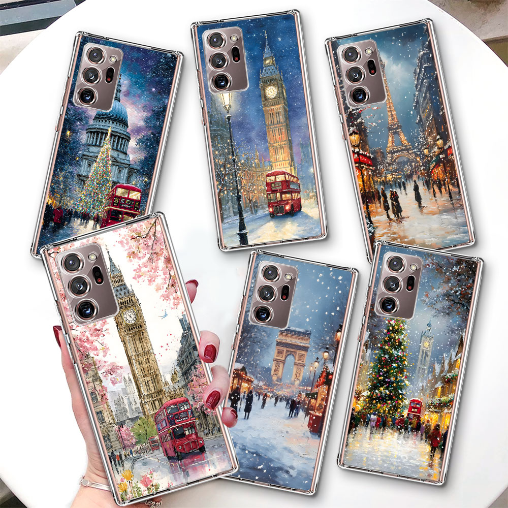 Phone Cases London - Зимний рождественский чехол с изображением Лондона