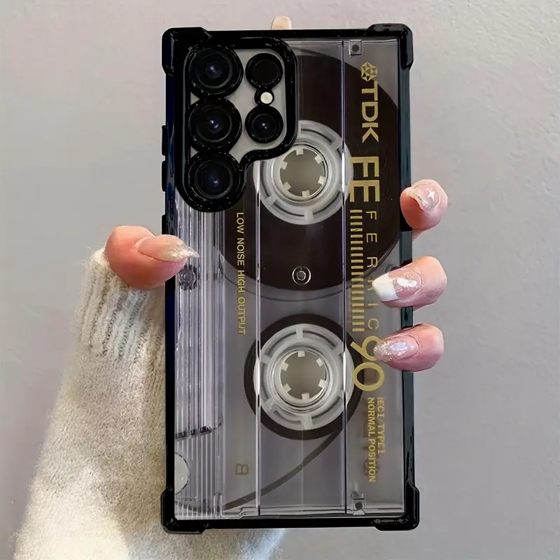 Phone Cases Galaxy A16 5G - Мягкий чехол для телефона с ретро-дизайном