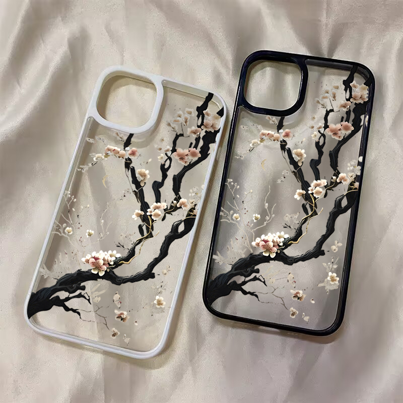 Phone Cases Galaxy A16 5G - Художественный чехол с китайским узором сливы